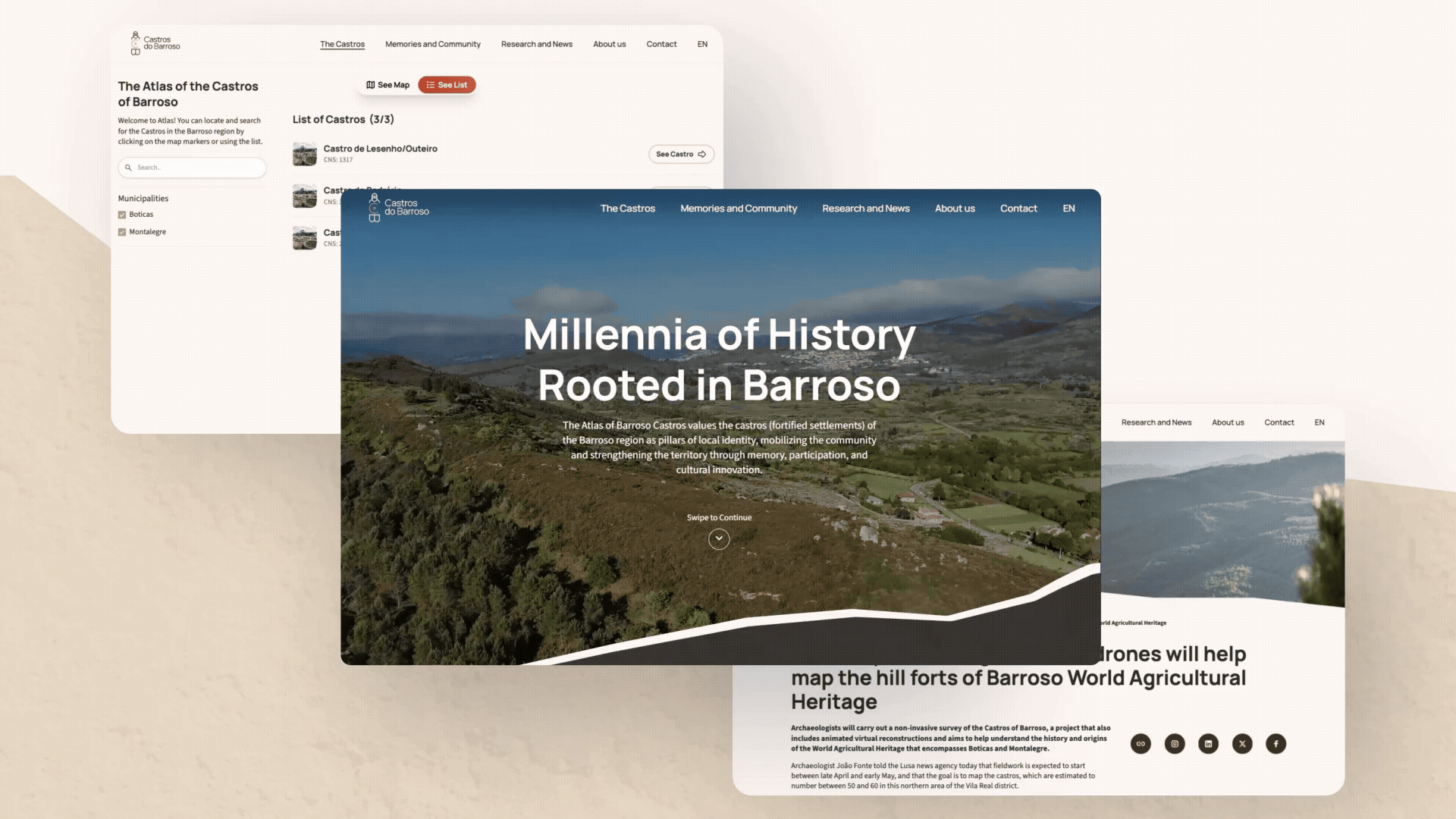 Castros do Barroso project challenges