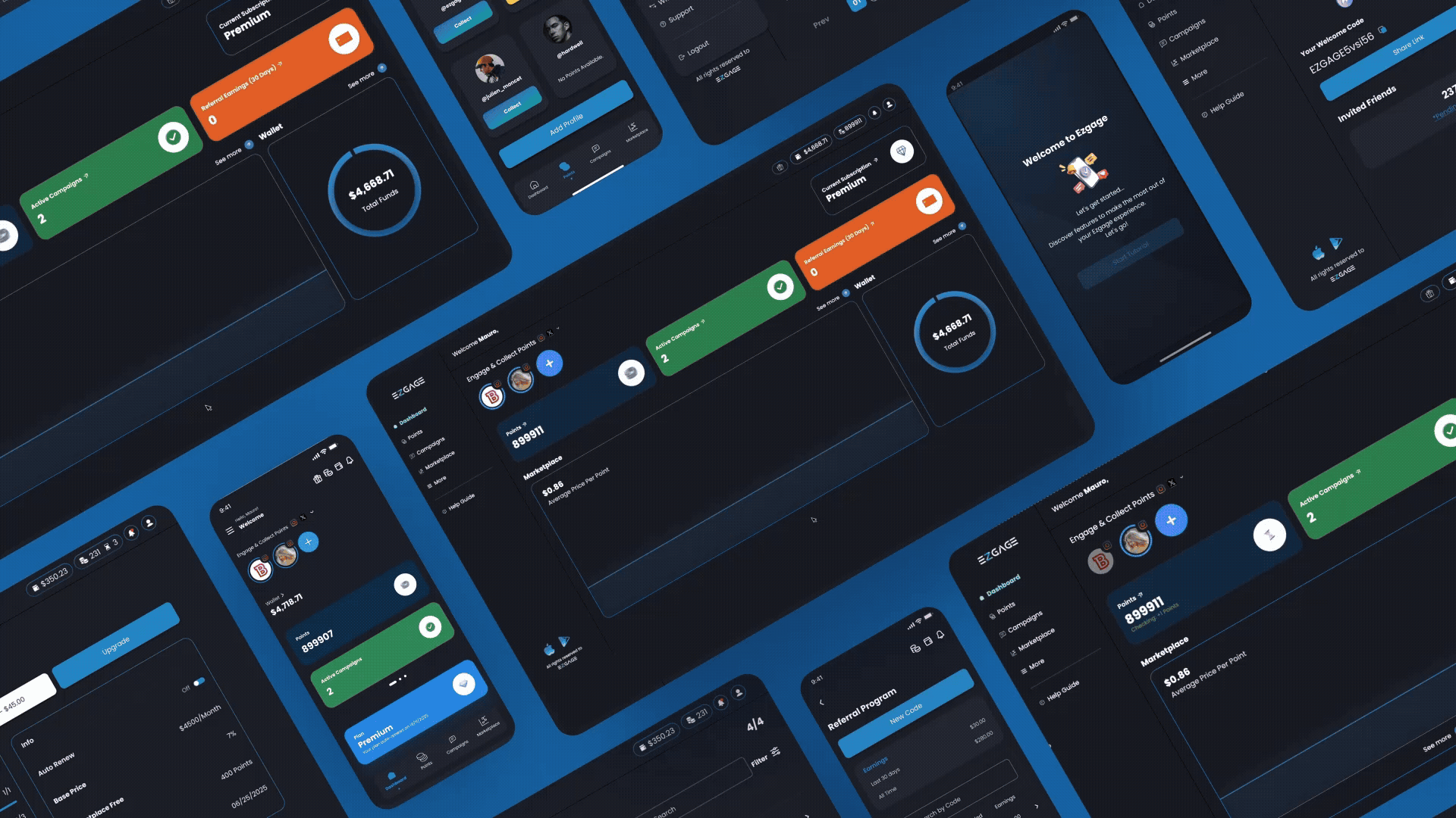 Ezgage - Social Media Engagement project solutions