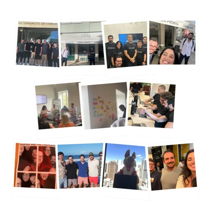 Buzzvel team collaborating to design and build digital products